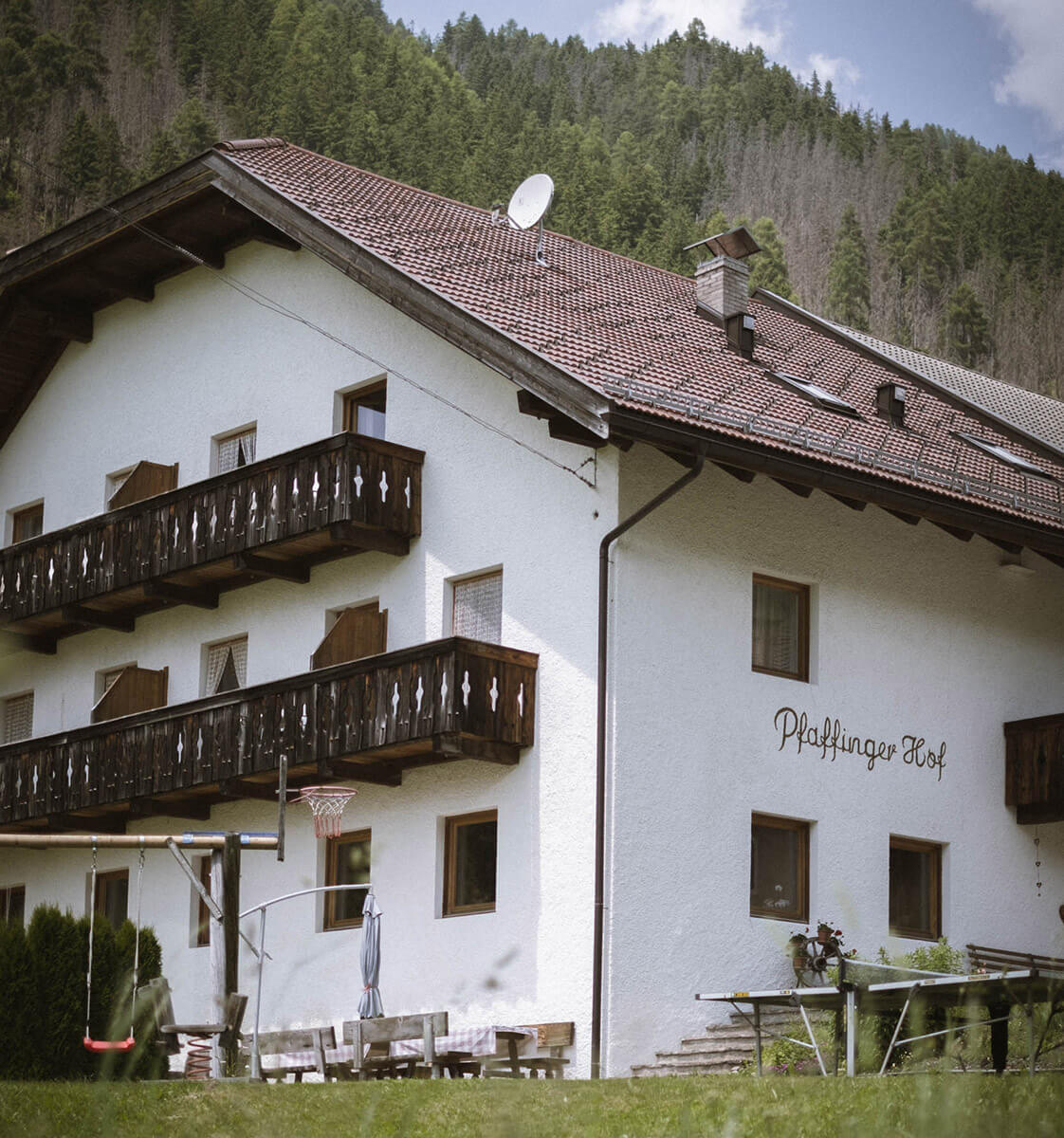 Außenansicht Pfaffinger Hof